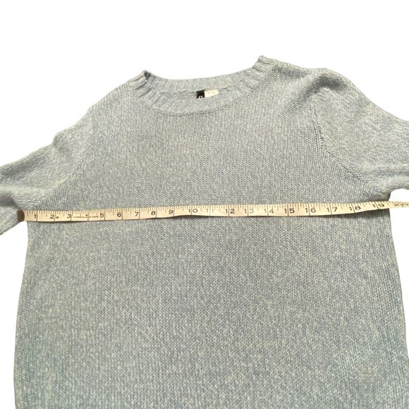 H&M Divided Women Baby Blue Knit Pullover Sweater Soft Small - Picture 8 of 10